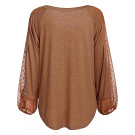 Women Long Sleeve Summer Bohemian Casual Loose Fit Shirt Hippie Western Dressy Blouses Boho Tops