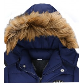 Chic Alphabet Hooded Boys Winter Coat – Lightweight, Durable & Snug for Fall/Winter Comfort