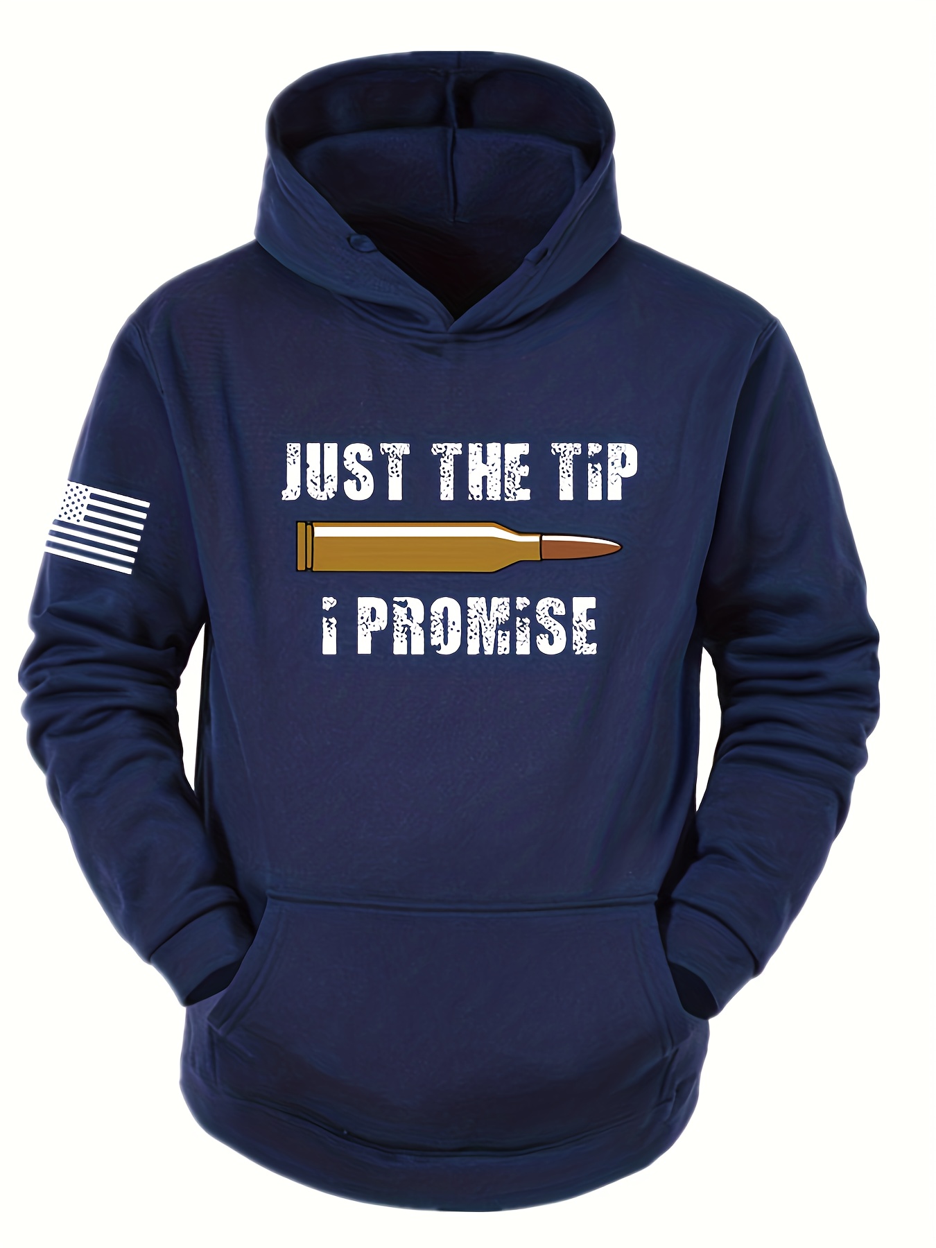 mens casual i promise graphic print hoodies drawstring comfortable oversized hooded pullover sweatshirt plus size details 5