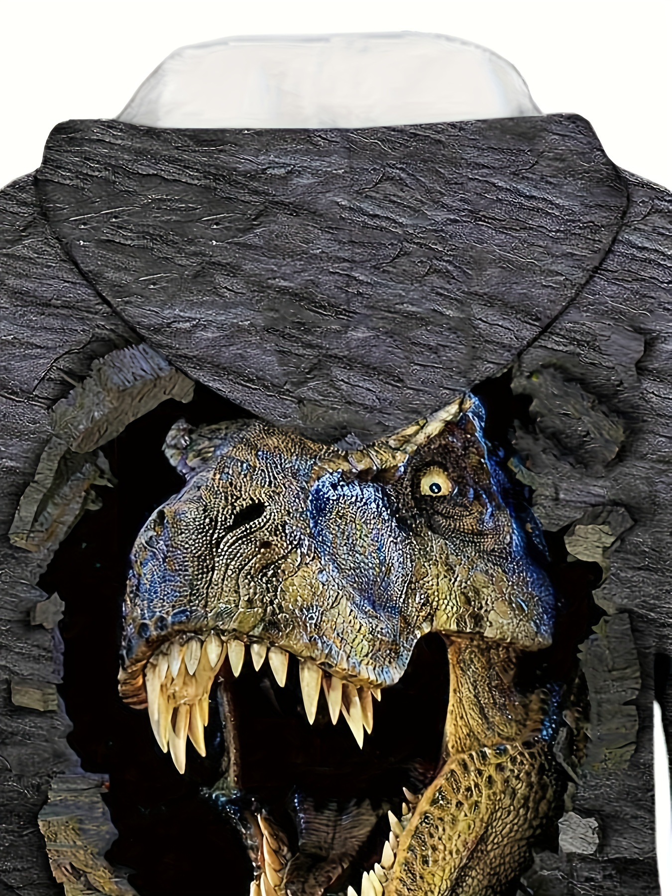 Boys Hoodies Monster Dinosaur Design Autumn And Winter Pullover Pocket Tops Coat 3D Pattern Printing Daily Casual Fashion Clothing Outdoor Gift details 4